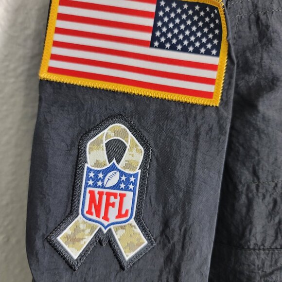 Nike Pittsburgh Steelers NFL Football Salute To Service Full Zip-Up Jacket Mens - Picture 10 of 11